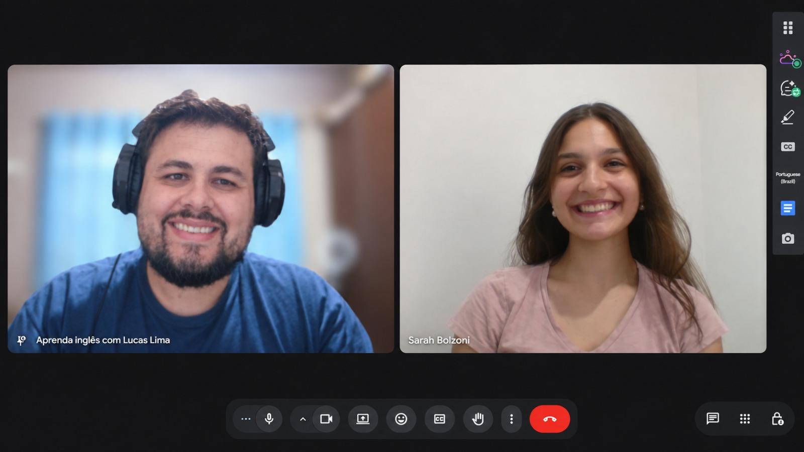 Aula ao vivo com o professor Lucas Lima